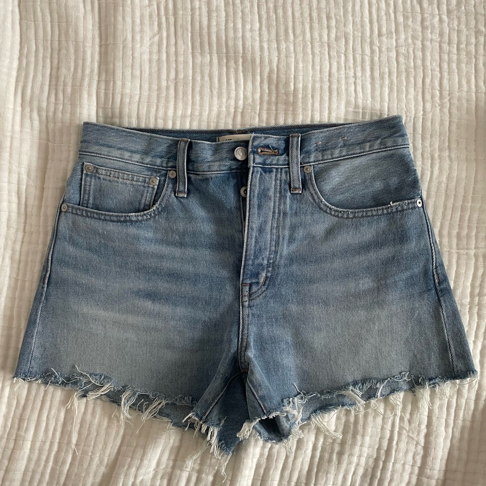 Madewell relaxed denim shorts